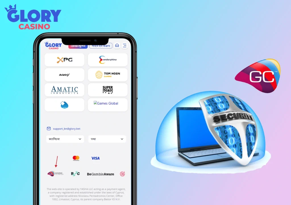 Glory Casino Legality and Safety Information